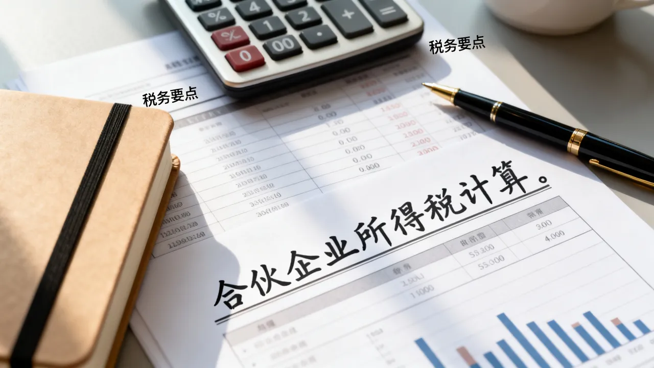合伙企业如何交税?合伙企业所得税怎么算,你需要知道哪些税务要点-图3 合伙企业如何交税?合伙企业所得税怎么算,你需要知道哪些税务要点-图3