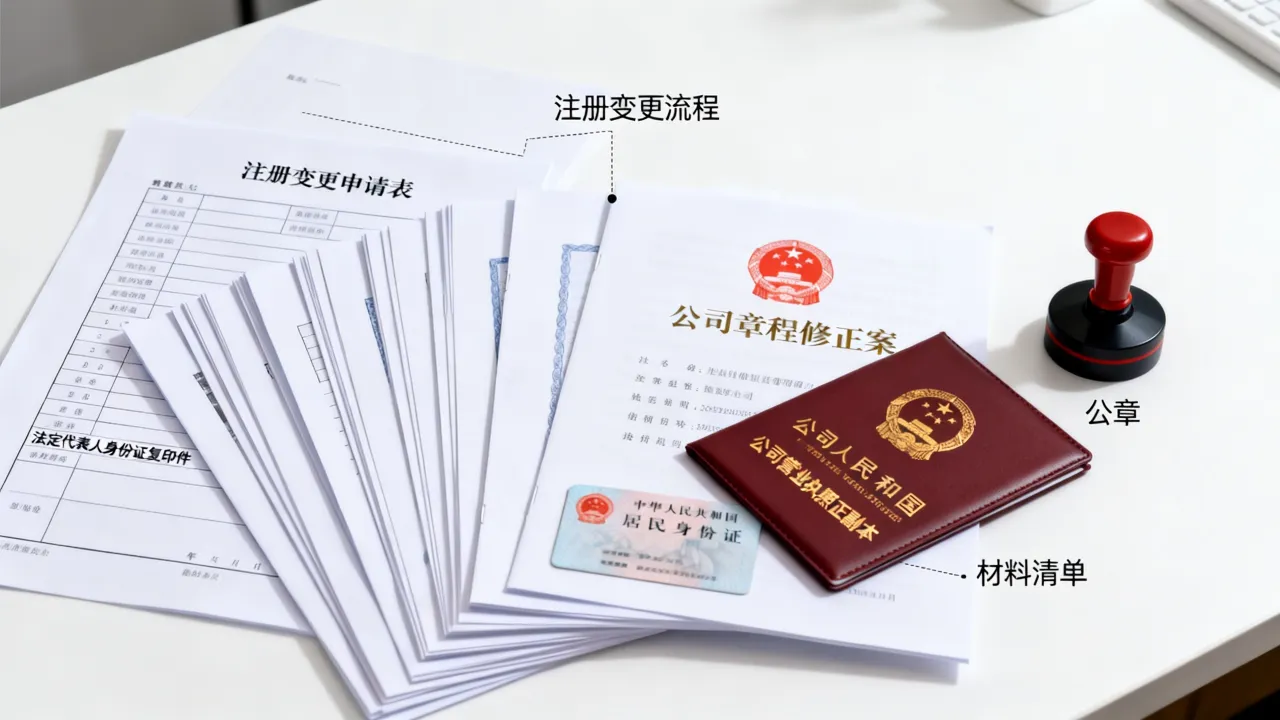 如何办理注册变更，公司注册变更需要什么材料-图1
