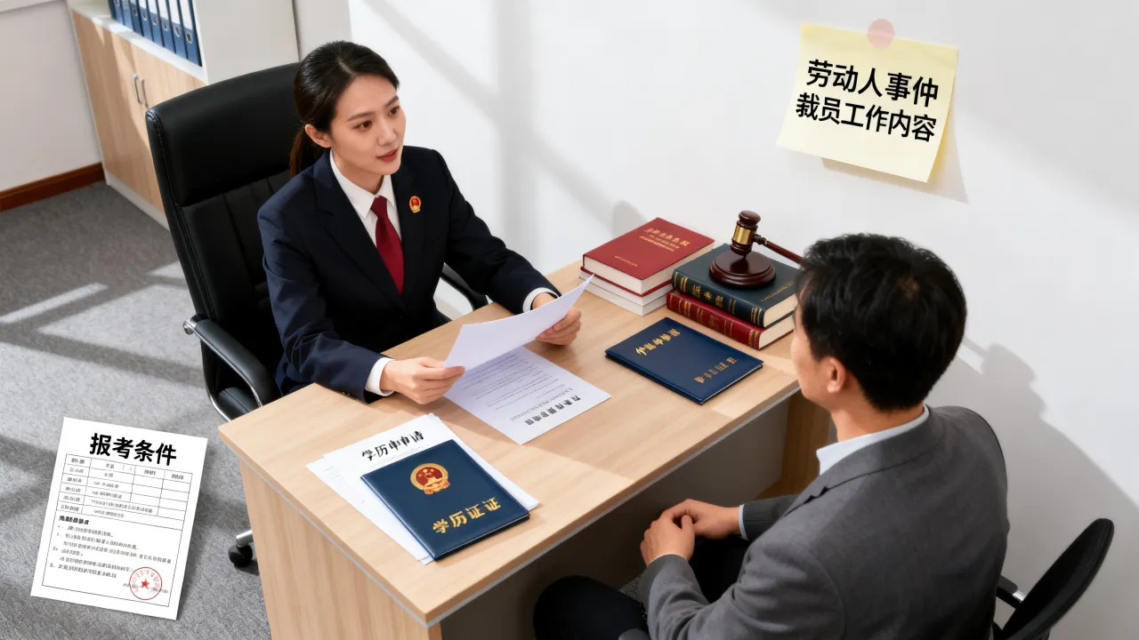 劳动人事仲裁员具体做什么工作，报考条件有哪些？-图3