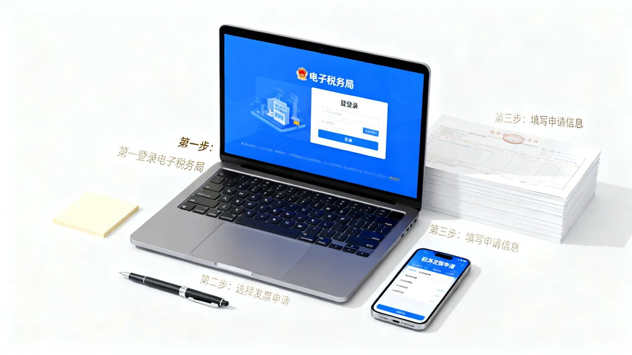 如何申请税务发票,网上办理流程是什么?