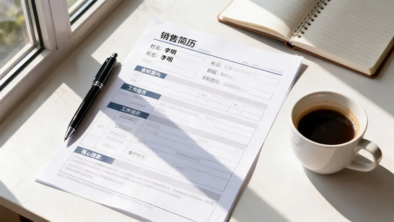 销售简历表怎么填写，让HR眼前一亮的销售简历表填写技巧-图2