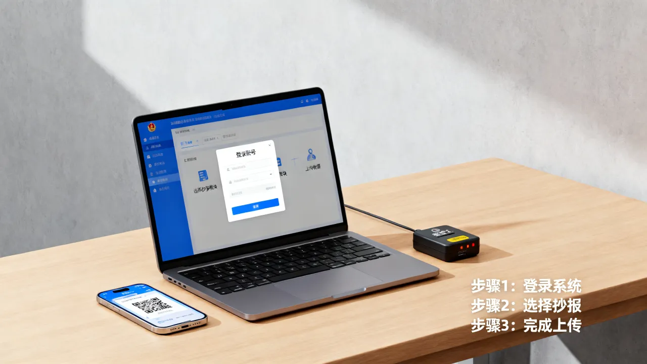 如何远程抄报税,远程抄报税怎么操作流程及步骤?-图3 如何远程抄报税,远程抄报税怎么操作流程及步骤?-图3
