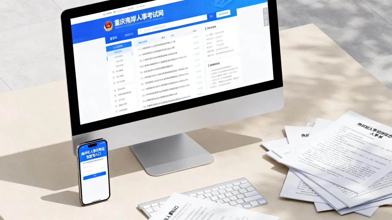 重庆南岸人事考试网官网是什么？南岸区人事招聘信息查询入口-图2