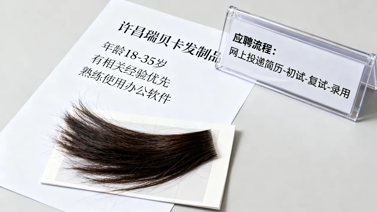 许昌瑞贝卡发制品招聘都有哪些要求,怎么应聘?-图2 许昌瑞贝卡发制品招聘都有哪些要求,怎么应聘?-图2