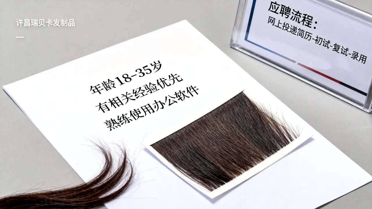 许昌瑞贝卡发制品招聘都有哪些要求,怎么应聘?-图3 许昌瑞贝卡发制品招聘都有哪些要求,怎么应聘?-图3