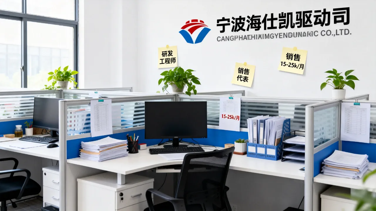 宁波海仕凯驱动招聘怎么样,宁波海仕凯驱动招聘岗位薪资待遇如何?-图1 宁波海仕凯驱动招聘怎么样,宁波海仕凯驱动招聘岗位薪资待遇如何?-图1