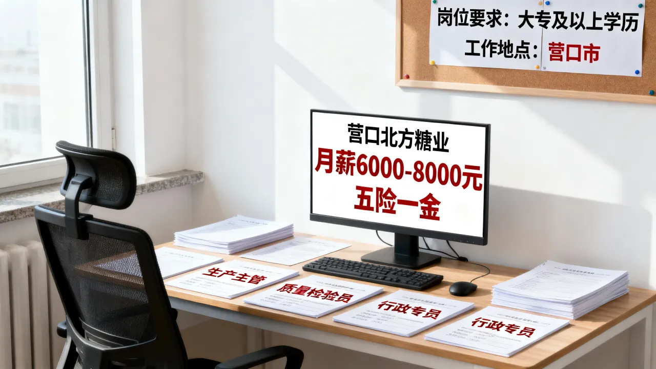 营口北方糖业招聘岗位有哪些？工资待遇好不好
