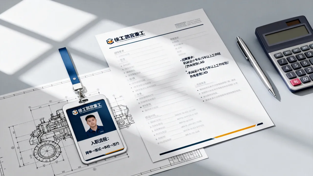 徐工凯宫重工招聘要求有哪些?如何成功入职徐工凯宫?-图2 徐工凯宫重工招聘要求有哪些?如何成功入职徐工凯宫?-图2