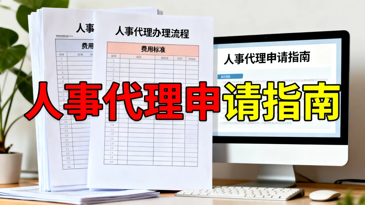 人事代理是什么,办理流程和费用标准详解?
