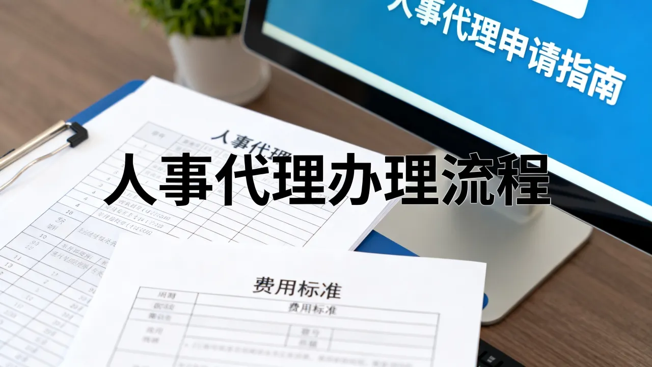 人事代理是什么，办理流程和费用标准详解？-图2