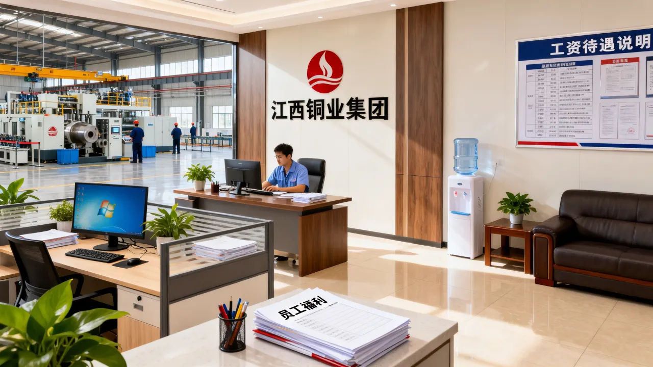江西铜业集团怎么样,工资待遇以及工作环境好不好-图1 江西铜业集团怎么样,工资待遇以及工作环境好不好-图1
