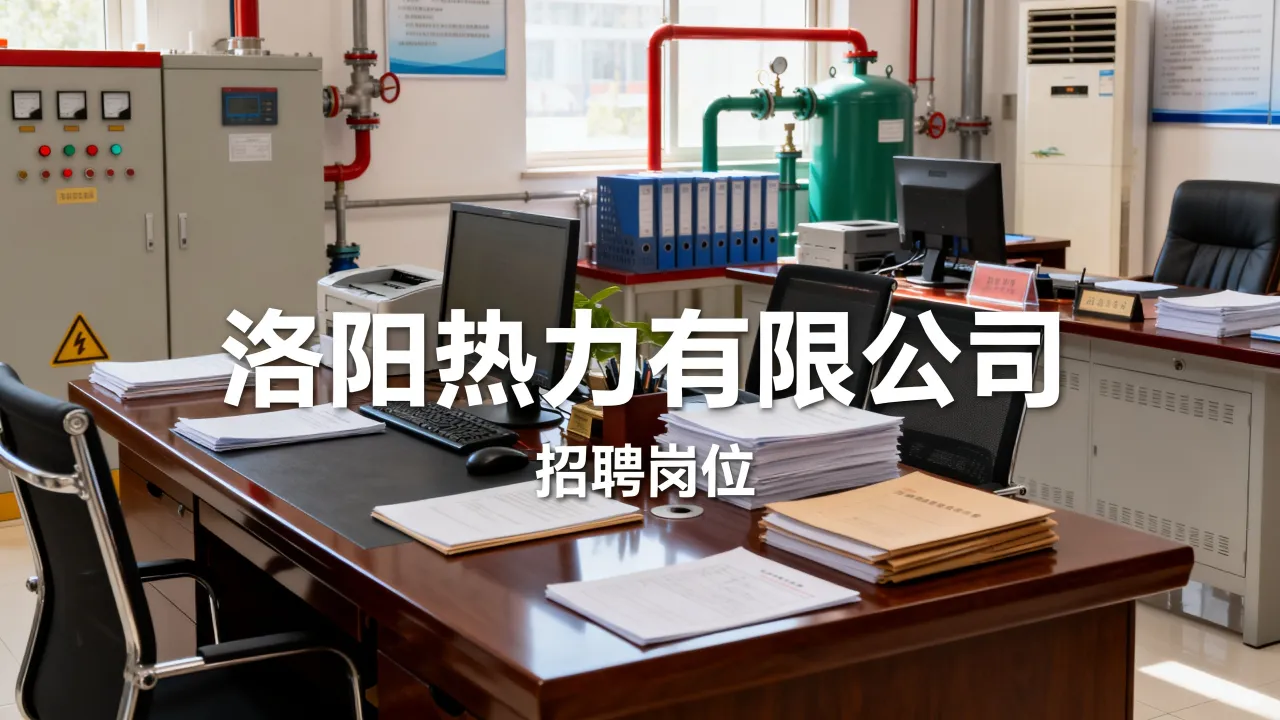 洛阳热力有限公司招聘吗?洛阳热力公司招聘岗位有哪些?-图1 洛阳热力有限公司招聘吗?洛阳热力公司招聘岗位有哪些?-图1
