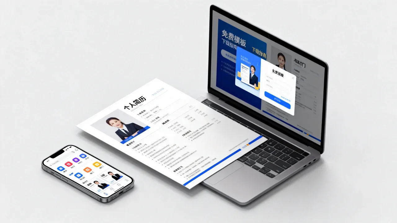 个人简历封面怎么下载,免费个人简历封面模板下载网站有哪些?-图3 个人简历封面怎么下载,免费个人简历封面模板下载网站有哪些?-图3