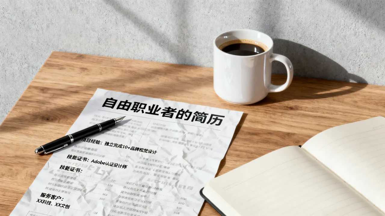 自由职业怎么写简历？自由职业简历模板范文哪里找？-图1