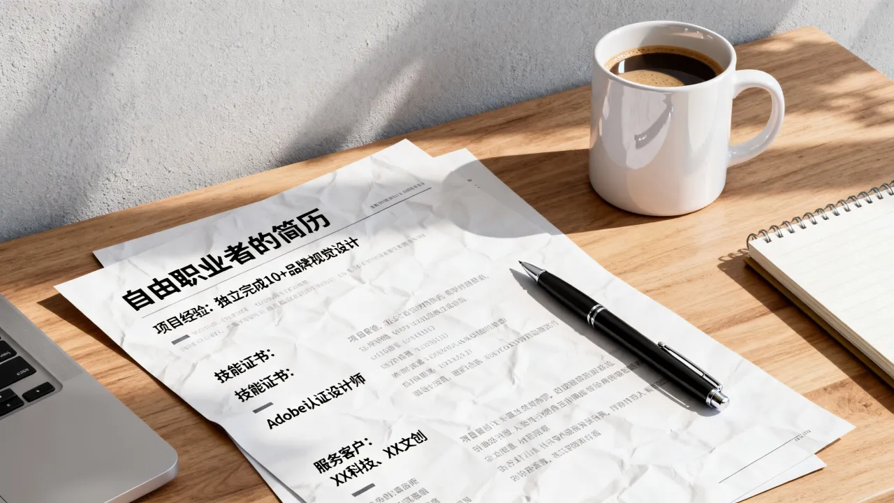 自由职业怎么写简历？自由职业简历模板范文哪里找？-图3