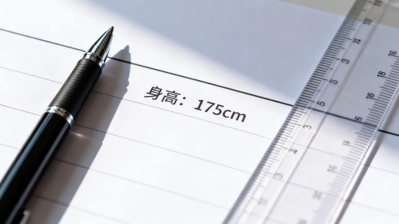 个人简历身高怎么写,简历身高怎么填才规范?-图3 个人简历身高怎么写,简历身高怎么填才规范?-图3