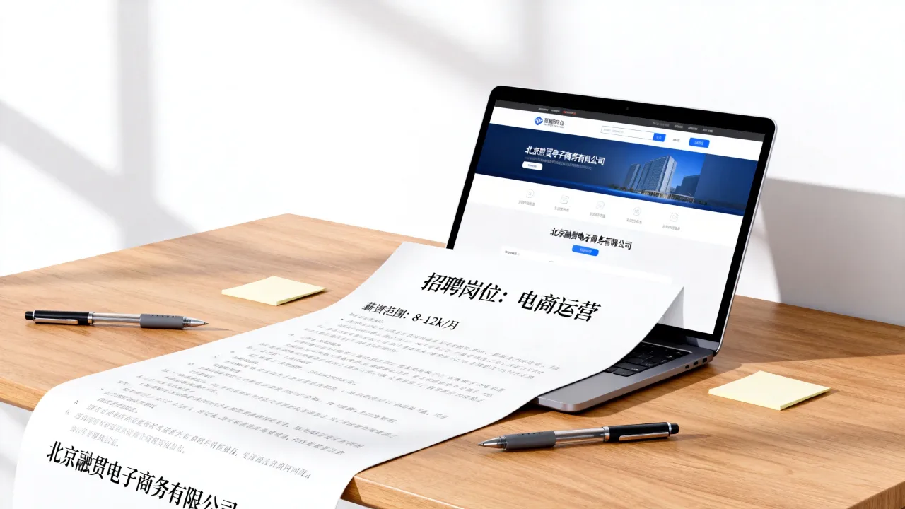 北京融贯电子商务招聘靠谱吗,招聘信息是真是假?-图2 北京融贯电子商务招聘靠谱吗,招聘信息是真是假?-图2