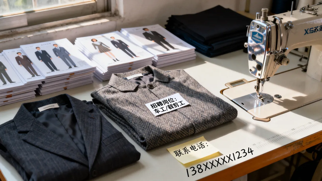 义乌苏溪服装招聘信息哪里找,苏溪服装厂最新招工信息-图2 义乌苏溪服装招聘信息哪里找,苏溪服装厂最新招工信息-图2