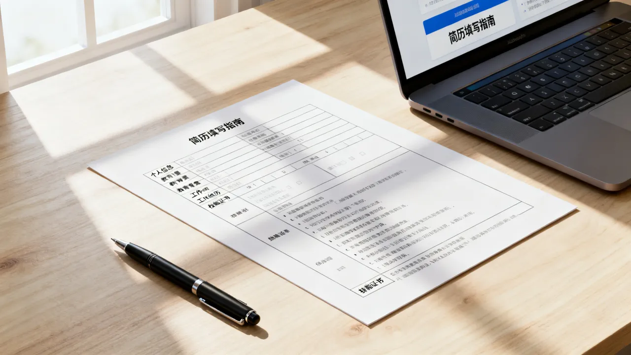 应聘简历表格怎么填写,求职简历模板中哪些项目最加分
