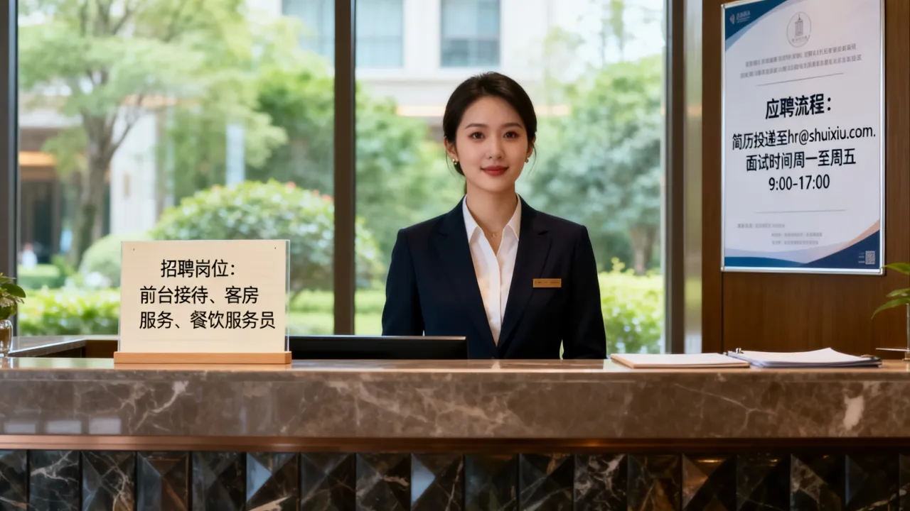 南京水秀苑大酒店招聘有哪些岗位，怎么应聘