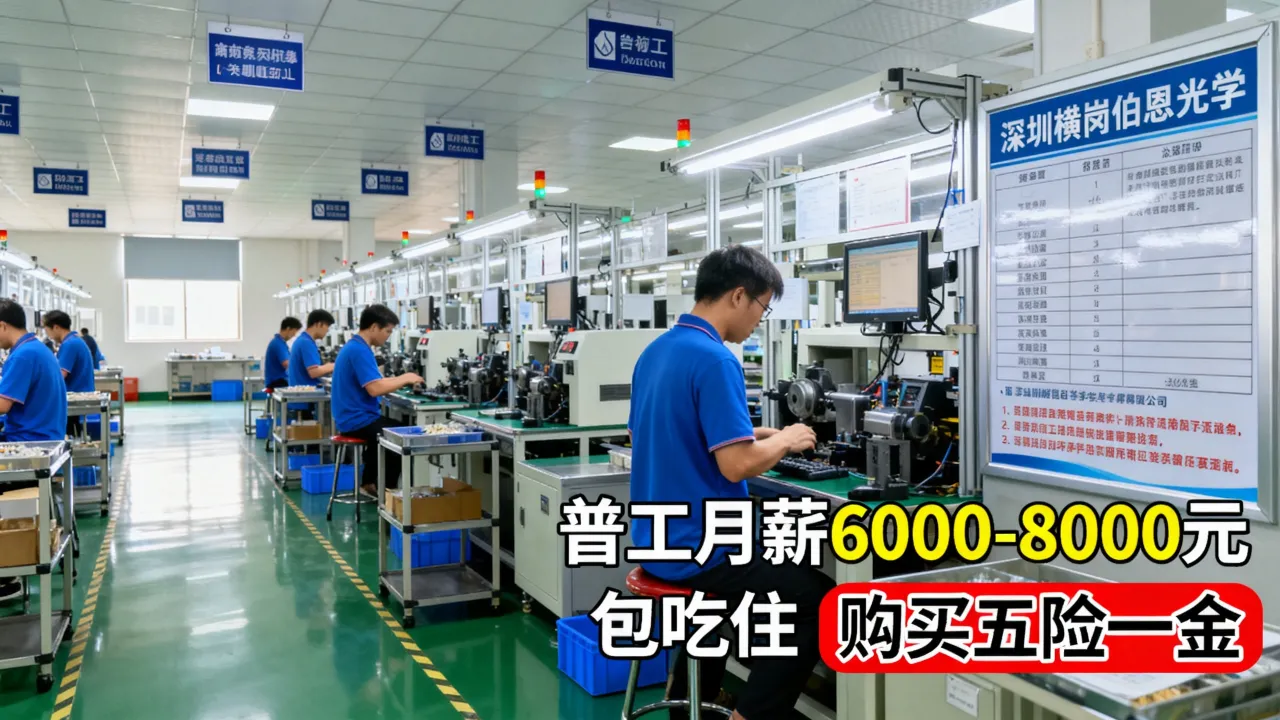 深圳横岗伯恩光学招聘待遇好吗?普工月薪多少?-图3 深圳横岗伯恩光学招聘待遇好吗?普工月薪多少?-图3