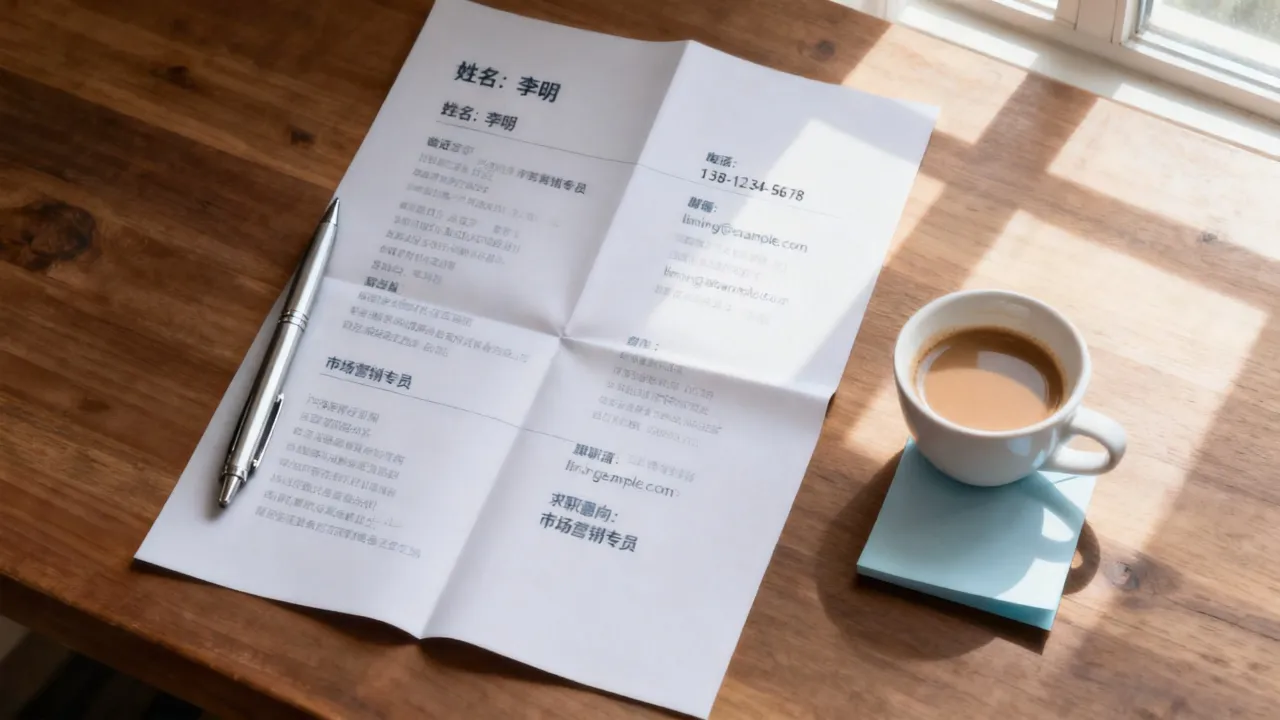 个人简历该怎么填写，个人简历填写技巧及模板有哪些？-图2