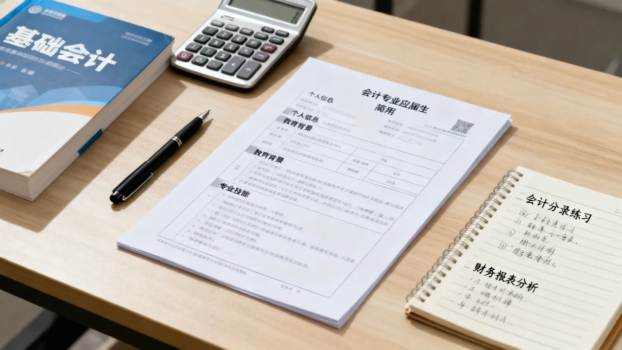 学会计的简历怎么写?会计专业应届生求职简历模板范文?-图2 学会计的简历怎么写?会计专业应届生求职简历模板范文?-图2