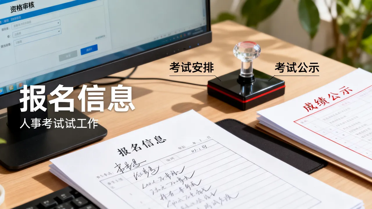 人事考试工作有哪些内容?人事考试工作流程是什么?-图2 人事考试工作有哪些内容?人事考试工作流程是什么?-图2