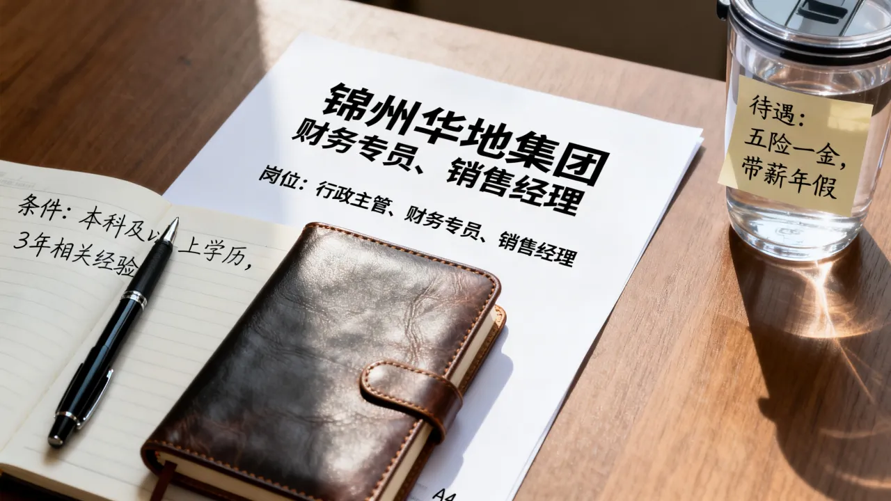 锦州华地集团招聘信息最新岗位有哪些,招聘条件待遇怎么样