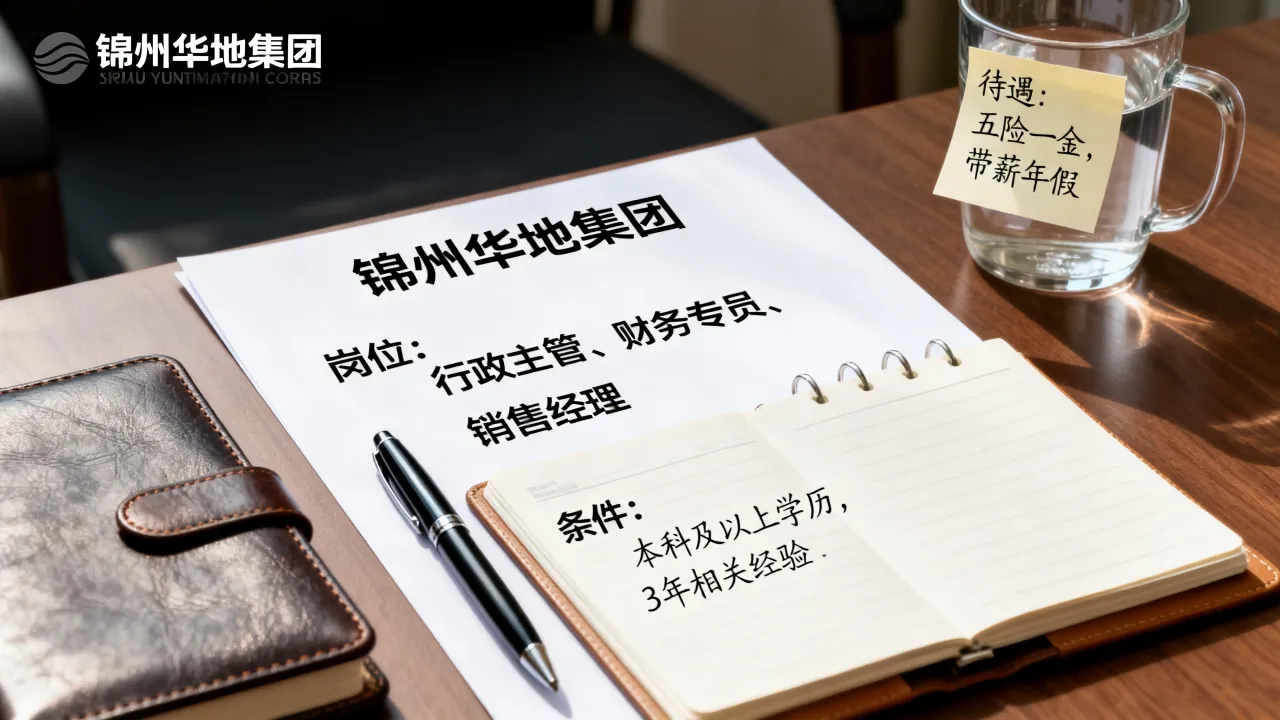 锦州华地集团招聘信息最新岗位有哪些，招聘条件待遇怎么样-图2
