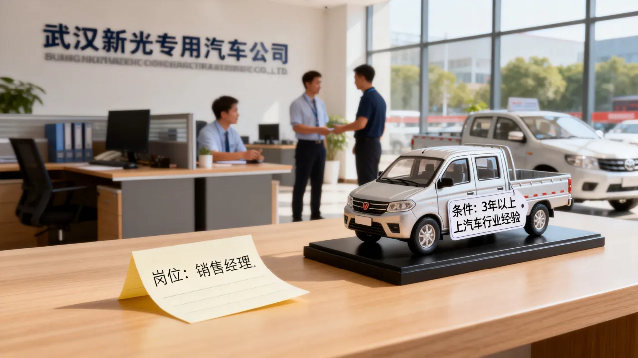 武汉新光专用汽车招聘有哪些岗位?武汉新光专用汽车招聘条件是什么-图3 武汉新光专用汽车招聘有哪些岗位?武汉新光专用汽车招聘条件是什么-图3