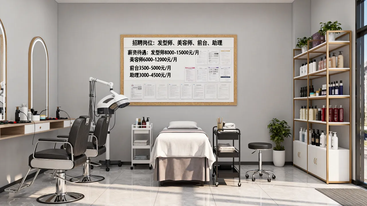 南通富源美容美发招聘哪些岗位?薪资待遇怎么样-图2 南通富源美容美发招聘哪些岗位?薪资待遇怎么样-图2