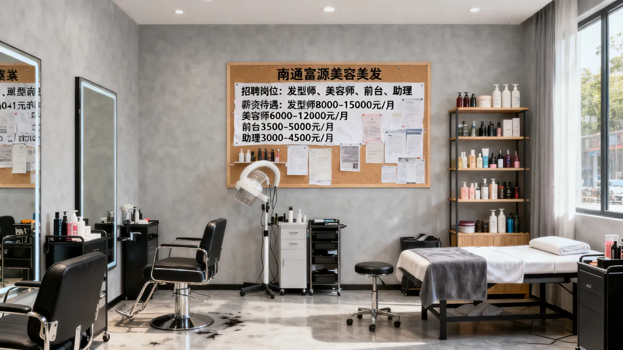 南通富源美容美发招聘哪些岗位?薪资待遇怎么样-图3 南通富源美容美发招聘哪些岗位?薪资待遇怎么样-图3