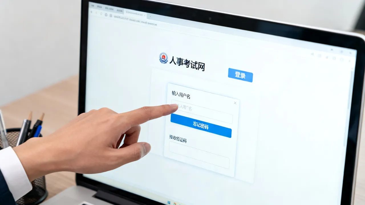 人事考试网忘记密码怎么办,如何快速找回登录账号?