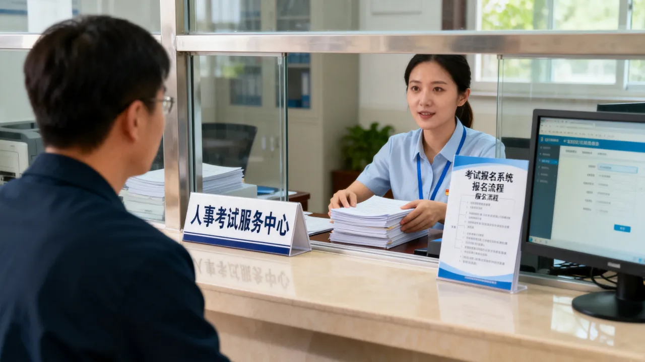 人事考试服务中心是什么机构,怎么报名考试