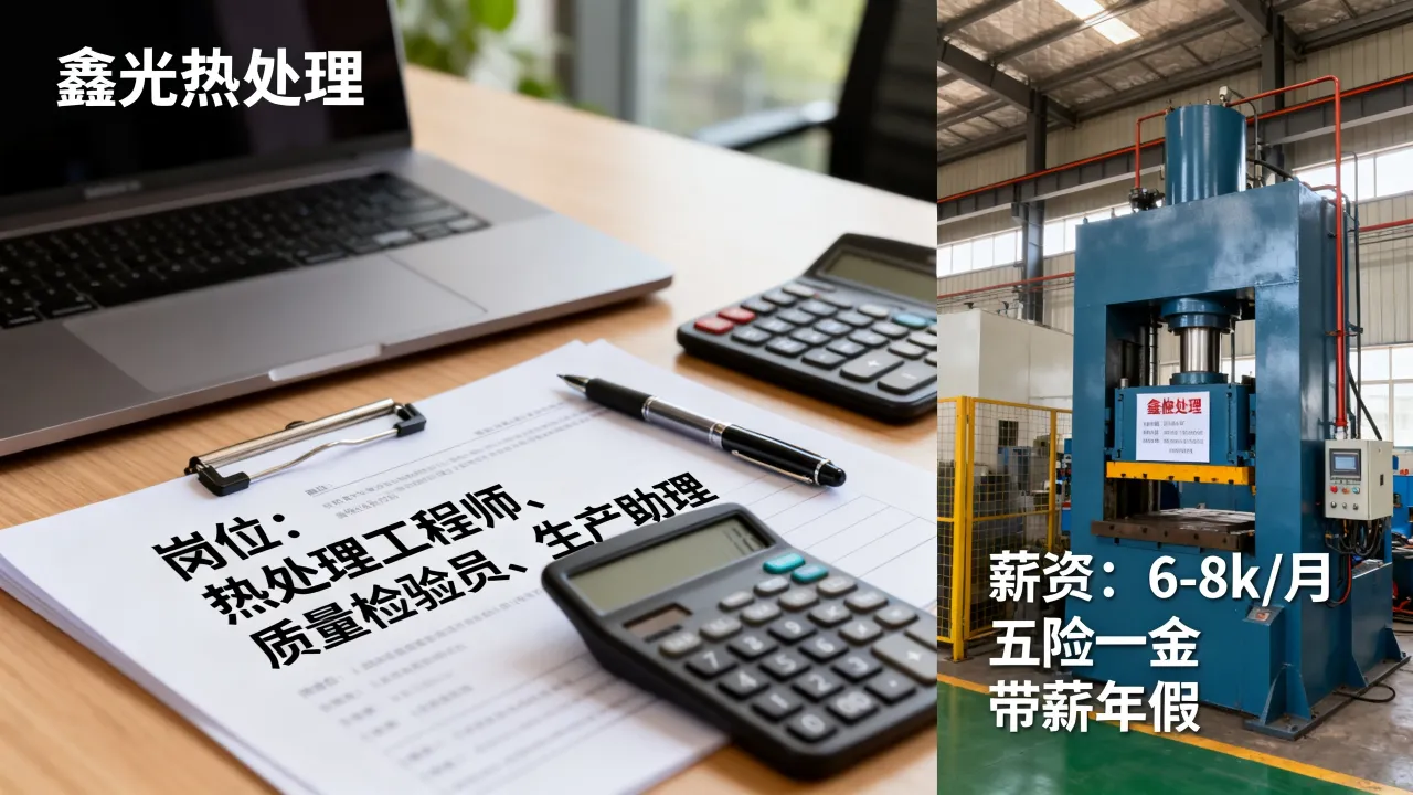 鑫光热处理招聘信息最新岗位有哪些?鑫光热处理招聘薪资待遇怎么样-图2 鑫光热处理招聘信息最新岗位有哪些?鑫光热处理招聘薪资待遇怎么样-图2