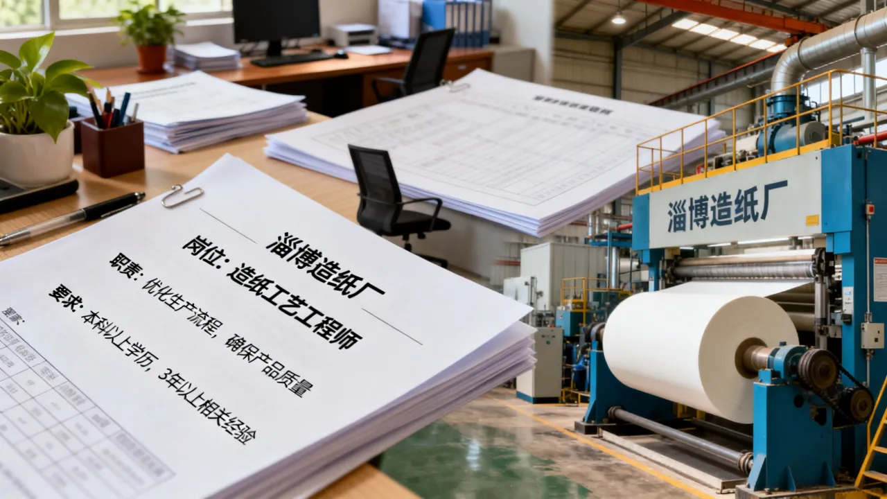 淄博造纸厂招聘信息有哪些?怎么应聘?-图2 淄博造纸厂招聘信息有哪些?怎么应聘?-图2