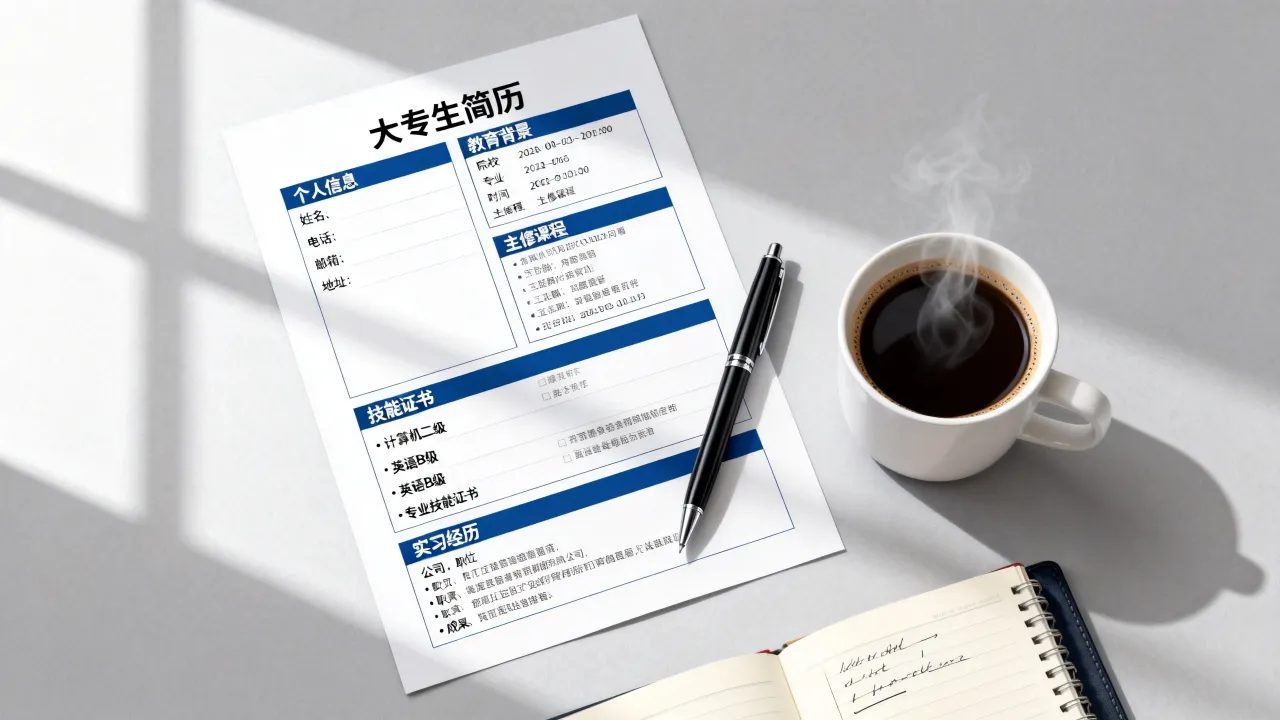 大专生简历怎么写才能吸引HR？哪些技巧最实用？-图2
