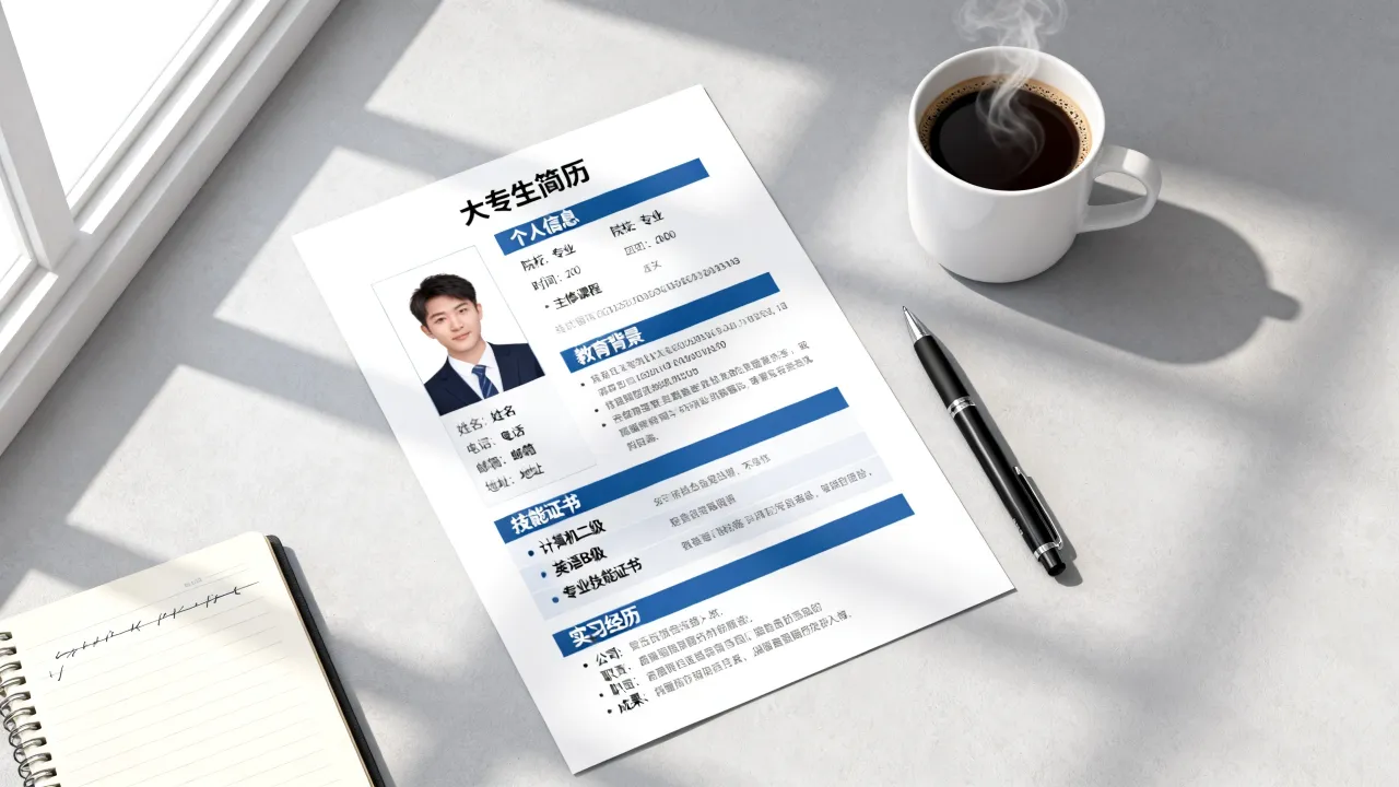 大专生简历怎么写才能吸引HR？哪些技巧最实用？-图3