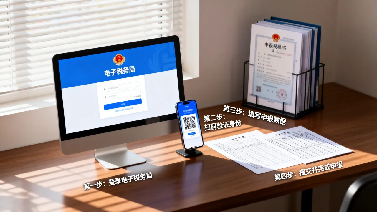陕西国税申报流程详解,网上报税操作步骤有哪些?-图3 陕西国税申报流程详解,网上报税操作步骤有哪些?-图3