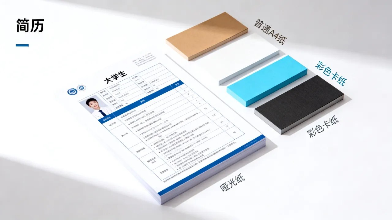 大学生简历怎么打印，大学生简历打印用什么纸？