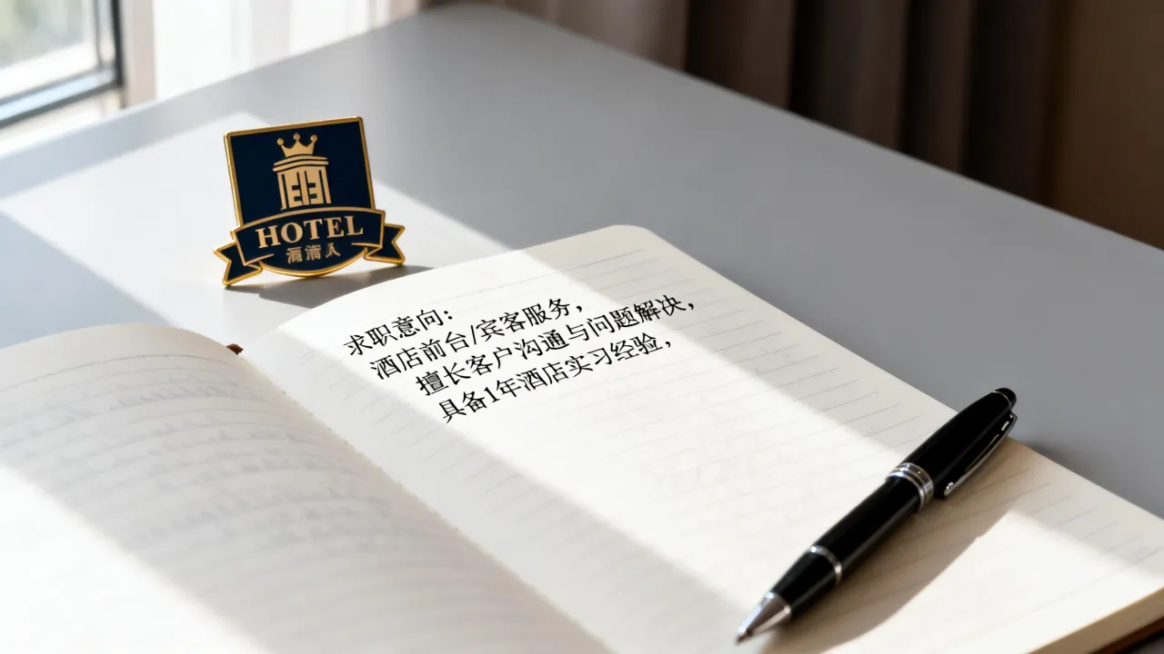 酒店求职意向怎么写？酒店求职意向范文大全-图1