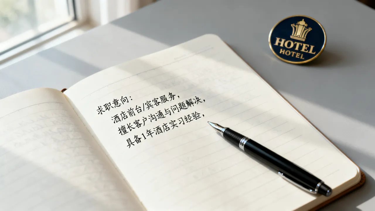 酒店求职意向怎么写？酒店求职意向范文大全-图2