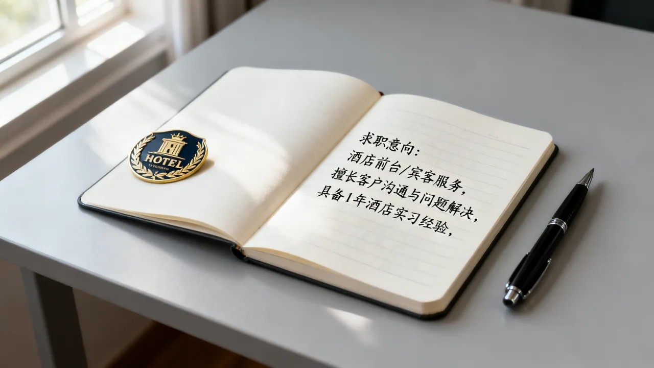 酒店求职意向怎么写？酒店求职意向范文大全-图3