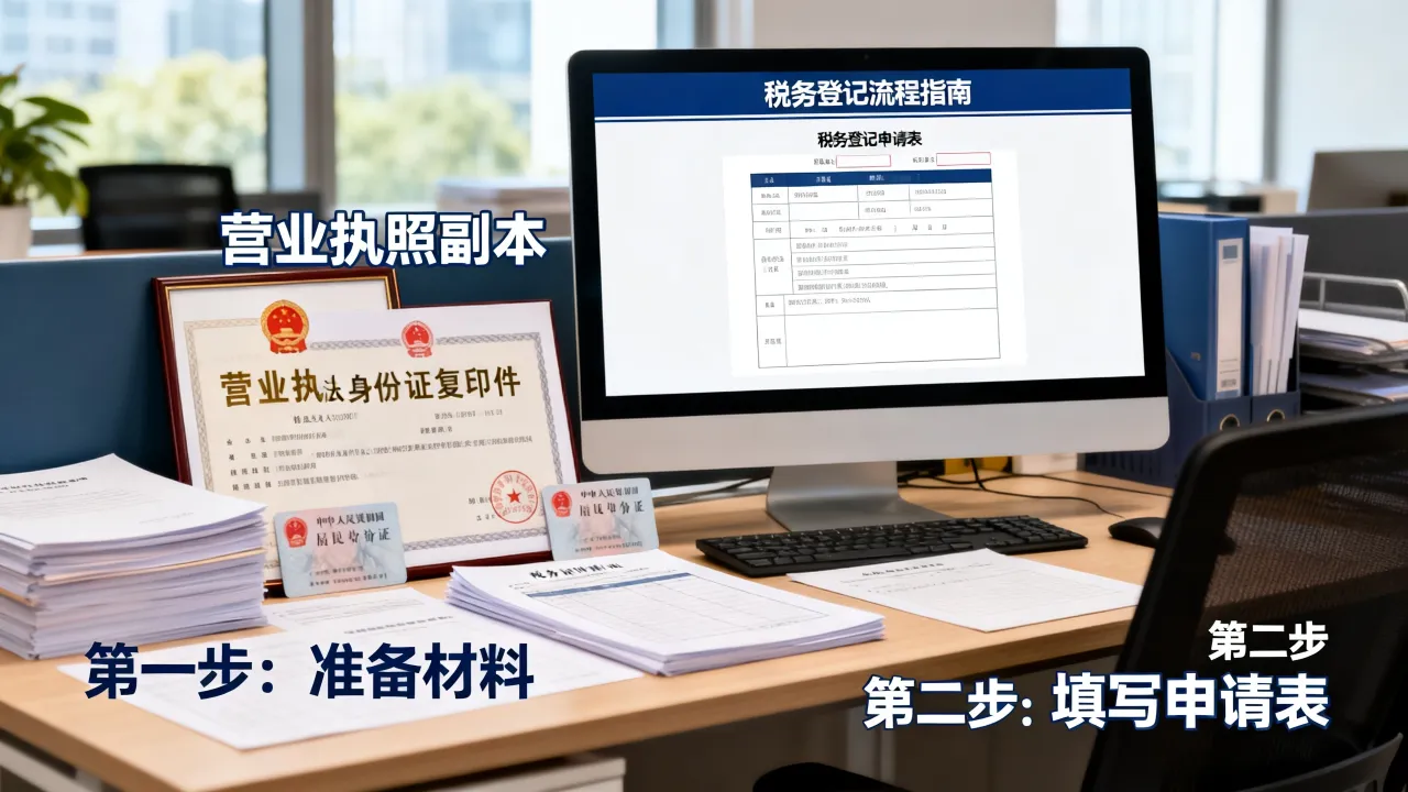 如何办理纳税登记?新公司税务登记流程及所需材料详解-图2 如何办理纳税登记?新公司税务登记流程及所需材料详解-图2