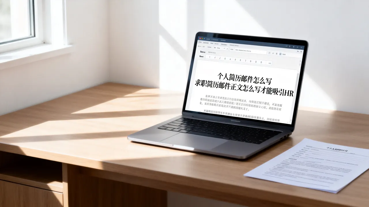 个人简历邮件怎么写,求职简历邮件正文怎么写才能吸引HR-图1 个人简历邮件怎么写,求职简历邮件正文怎么写才能吸引HR-图1