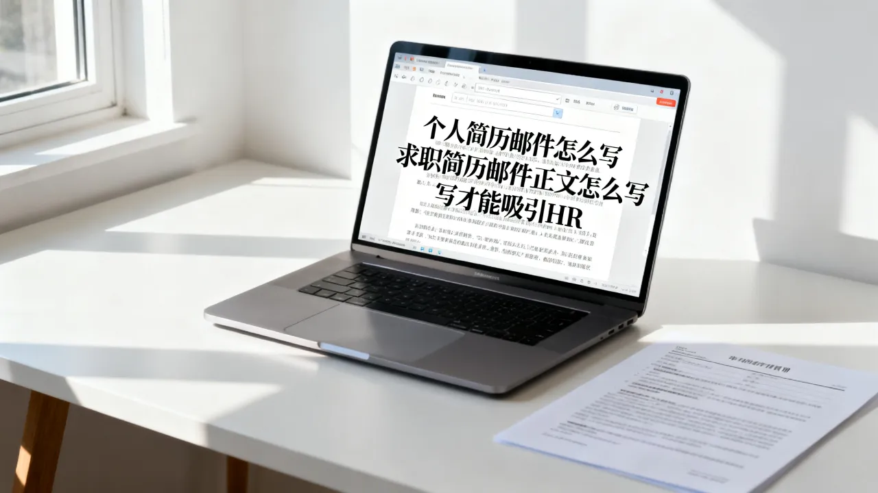 个人简历邮件怎么写,求职简历邮件正文怎么写才能吸引HR-图2 个人简历邮件怎么写,求职简历邮件正文怎么写才能吸引HR-图2