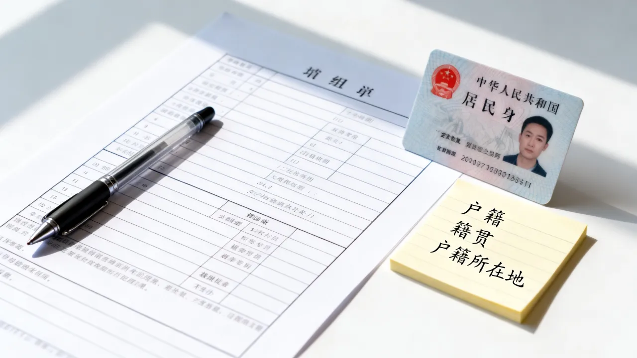个人简历户籍怎么填,籍贯和户籍所在地的区别-图1 个人简历户籍怎么填,籍贯和户籍所在地的区别-图1