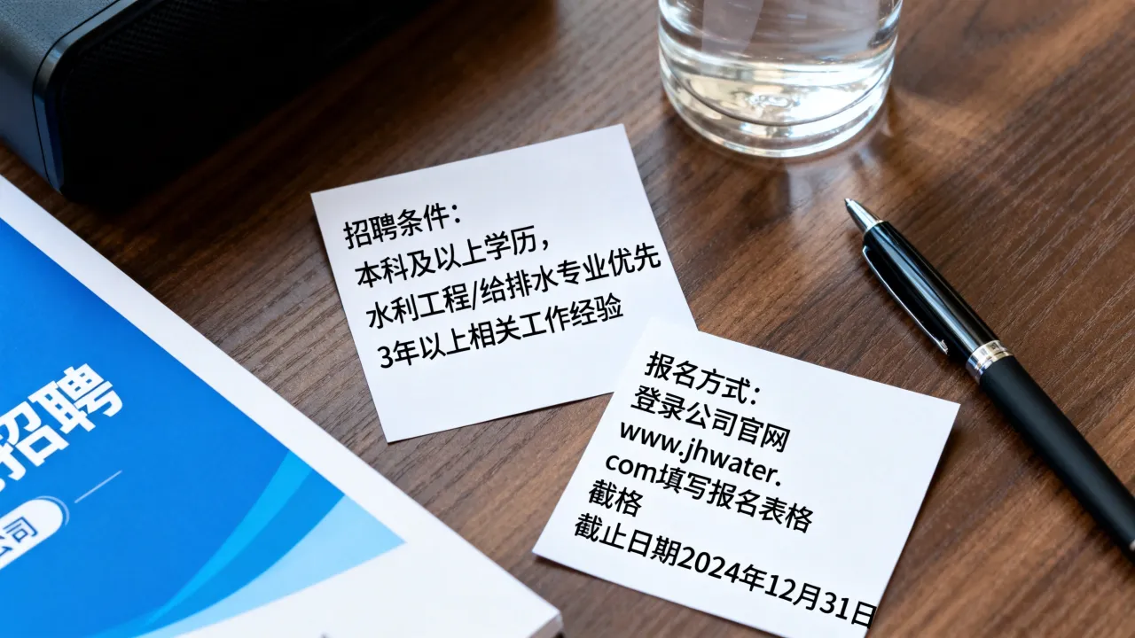 金华自来水公司招聘具体条件有哪些,怎么报名?-图2 金华自来水公司招聘具体条件有哪些,怎么报名?-图2