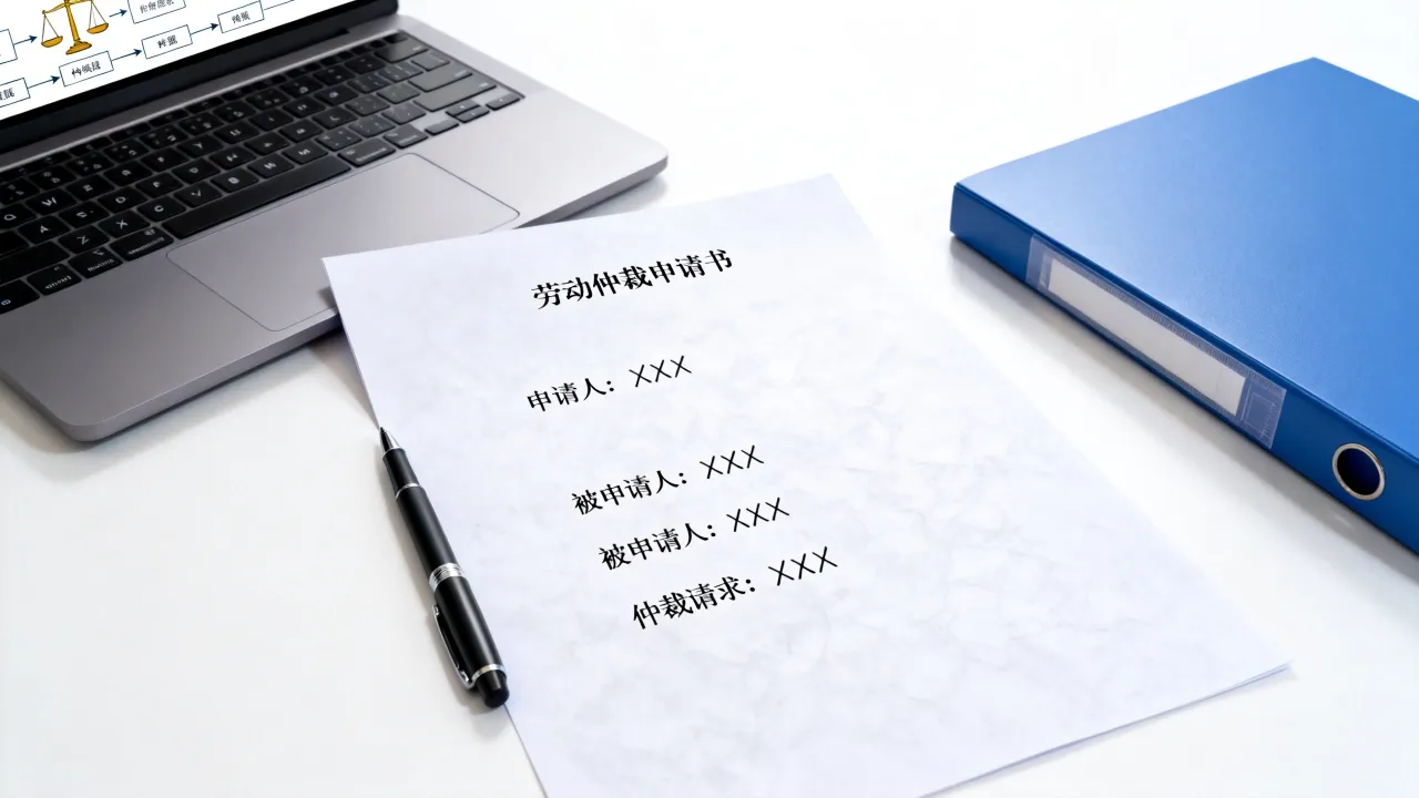 劳动人事争议仲裁申请怎么写？劳动仲裁申请书范文及流程-图3